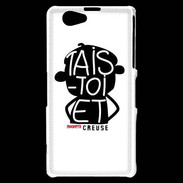 Coque Sony Xperia Z1 Compact Adishatz Humour Creuse