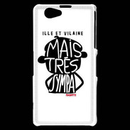 Coque Sony Xperia Z1 Compact Adishatz Humour Ille et Vilaine