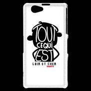 Coque Sony Xperia Z1 Compact Adishatz Humour Loir et Cher