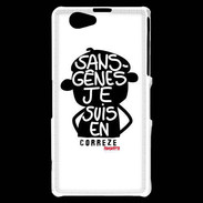 Coque Sony Xperia Z1 Compact Adishatz Humour Correze