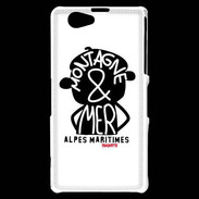 Coque Sony Xperia Z1 Compact Adishatz Humour Alpes Maritimes