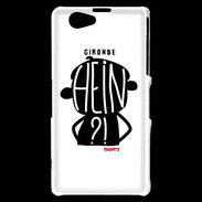 Coque Sony Xperia Z1 Compact Adishatz Humour Gironde