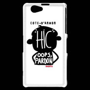 Coque Sony Xperia Z1 Compact Adishatz Humour Cote d'Armor