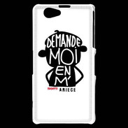 Coque Sony Xperia Z1 Compact Adishatz Humour Ariège