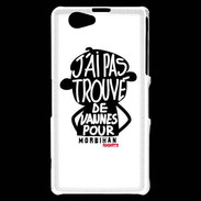 Coque Sony Xperia Z1 Compact Adishatz Humour Morbihan