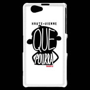 Coque Sony Xperia Z1 Compact Adishatz Humour Haute Vienne