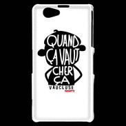 Coque Sony Xperia Z1 Compact Adishatz Humour Vaucluse