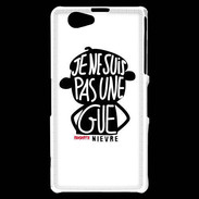 Coque Sony Xperia Z1 Compact Adishatz Humour Nièvre