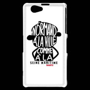 Coque Sony Xperia Z1 Compact Adishatz Humour Seine Maritime