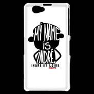 Coque Sony Xperia Z1 Compact Adishatz Humour Indre et Loire