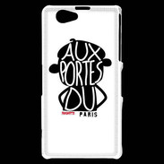Coque Sony Xperia Z1 Compact Adishatz Humour Paris 2