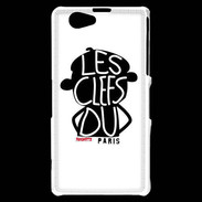 Coque Sony Xperia Z1 Compact Adishatz Humour Paris 3