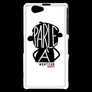 Coque Sony Xperia Z1 Compact Adishatz Humour Montcuq
