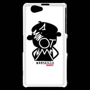 Coque Sony Xperia Z1 Compact Adishatz Humour Marseille