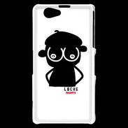 Coque Sony Xperia Z1 Compact Adishatz Humour Loche