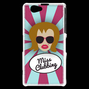 Coque Sony Xperia Z1 Compact Miss Clubbing Rousse