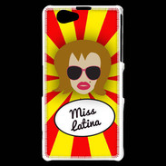 Coque Sony Xperia Z1 Compact Miss Latina Rousse