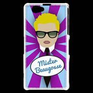 Coque Sony Xperia Z1 Compact Mister Beau gosse Blond