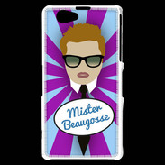 Coque Sony Xperia Z1 Compact Mister Beau gosse Roux