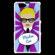 Coque Sony Xperia Z1 Compact Mister Car Blond