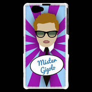 Coque Sony Xperia Z1 Compact Mister Gigolo Roux