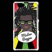 Coque Sony Xperia Z1 Compact Mister Reggae Black