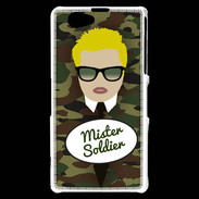 Coque Sony Xperia Z1 Compact Mister Soldier Blond