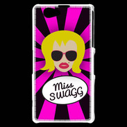Coque Sony Xperia Z1 Compact Miss Swag Blonde