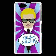 Coque Sony Xperia Z1 Compact Mister Swag Blond