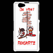 Coque Sony Xperia Z1 Compact Adishatz Check M