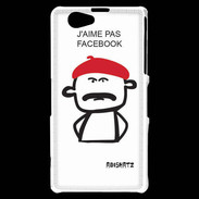 Coque Sony Xperia Z1 Compact Adishatz J'aime pas Facebook