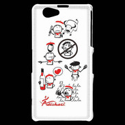 Coque Sony Xperia Z1 Compact Adishatz Festaire G