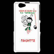 Coque Sony Xperia Z1 Compact Adishatz Leçon de rugby