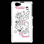 Coque Sony Xperia Z1 Compact Adishatz Mesclanha