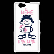 Coque Sony Xperia Z1 Compact Adishatz rugby Même pas mal