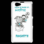 Coque Sony Xperia Z1 Compact Adishatz Placage rugby
