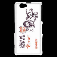 Coque Sony Xperia Z1 Compact Adishatz Raffut au rugby