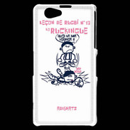 Coque Sony Xperia Z1 Compact Adishatz Ruck rugby