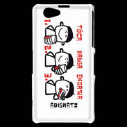Coque Sony Xperia Z1 Compact Adishatz TPE