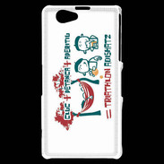 Coque Sony Xperia Z1 Compact Adishatz TRAIT
