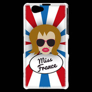 Coque Sony Xperia Z1 Compact Miss France Rousse