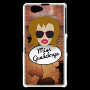 Coque Sony Xperia Z1 Compact Miss Guadeloupe Rousse