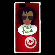 Coque Sony Xperia Z1 Compact Miss Tunisie