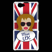 Coque Sony Xperia Z1 Compact Miss UK Rousse