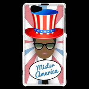 Coque Sony Xperia Z1 Compact Mister América Black