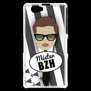 Coque Sony Xperia Z1 Compact Mister Bretagne Chatain