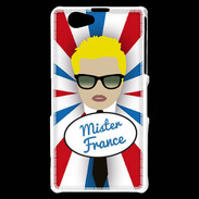 Coque Sony Xperia Z1 Compact Mister France Blond