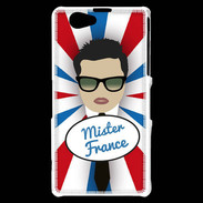 Coque Sony Xperia Z1 Compact Mister France Brun