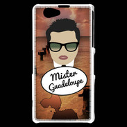 Coque Sony Xperia Z1 Compact Mister Guadeloupe Brun