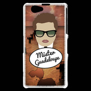 Coque Sony Xperia Z1 Compact Mister Guadeloupe Chatain